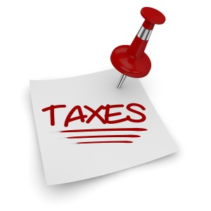 Tax payments picture of reminder