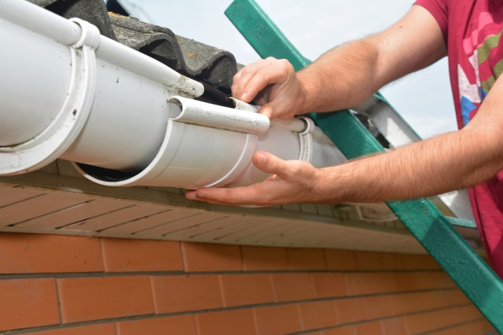 Claiming costs of healthy homes, fixing guttering