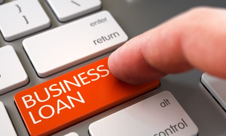 business finance guarantee scheme, business loan button on keyboard