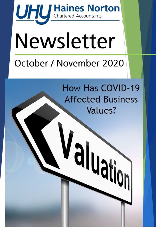 UHY Haines Norton Newsletter October/November 2020