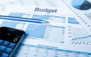 Using business budgets and cashflow forecasts