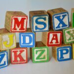 The ABCs of bookkeeping, abc letter blocks